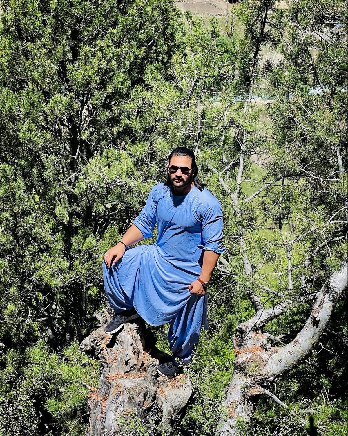 Khalid Signature 20 custom Afghan men's outfit