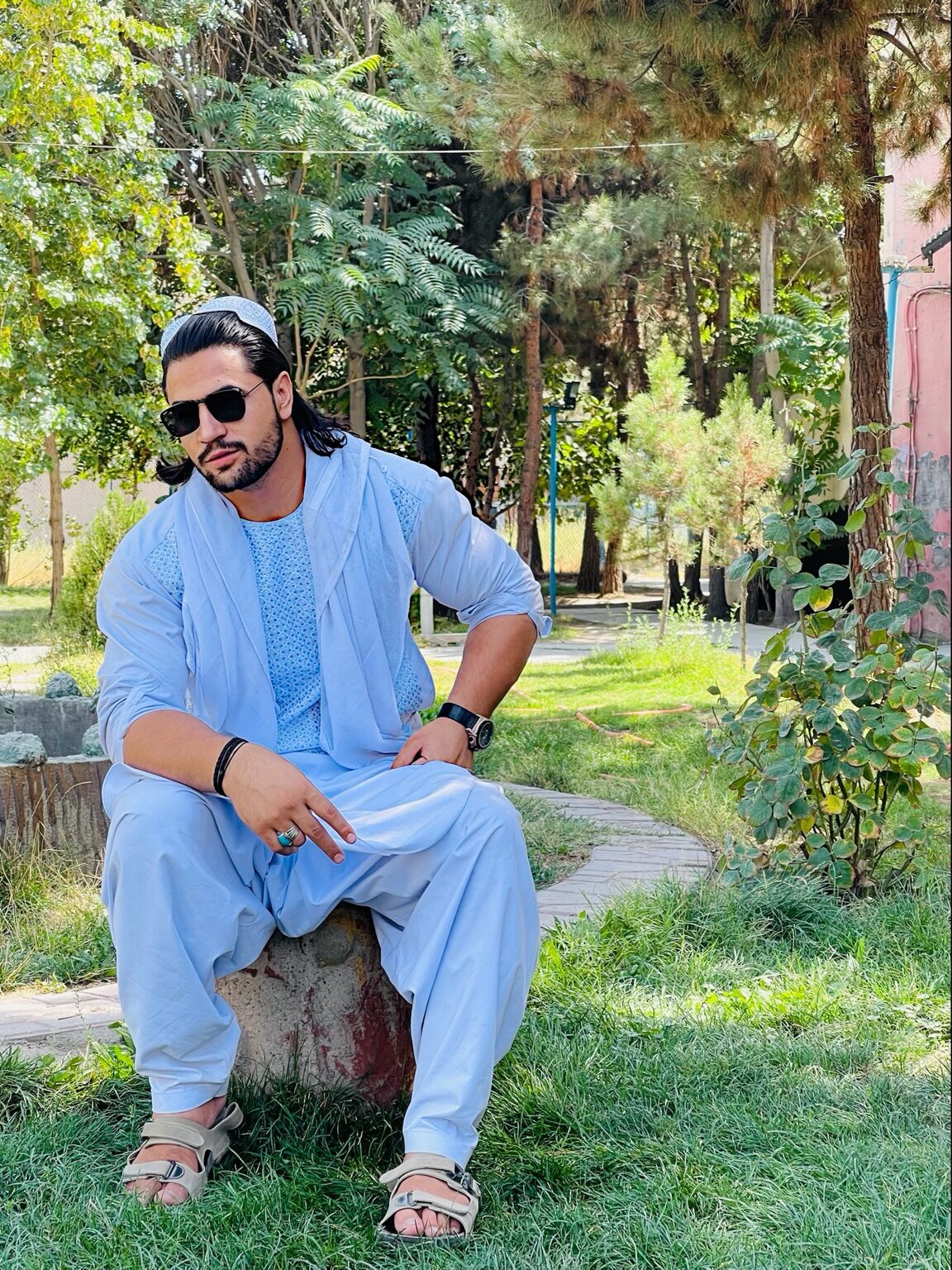 Khalid Signature 08 custom Afghan men's outfit