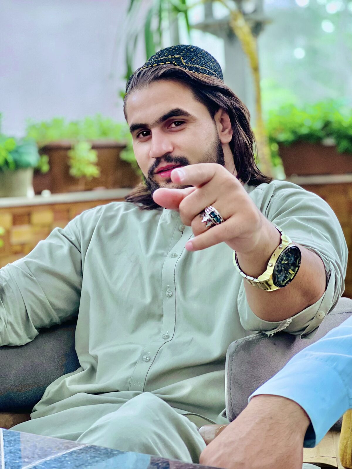 Khalid Signature 24 custom Afghan men's outfit