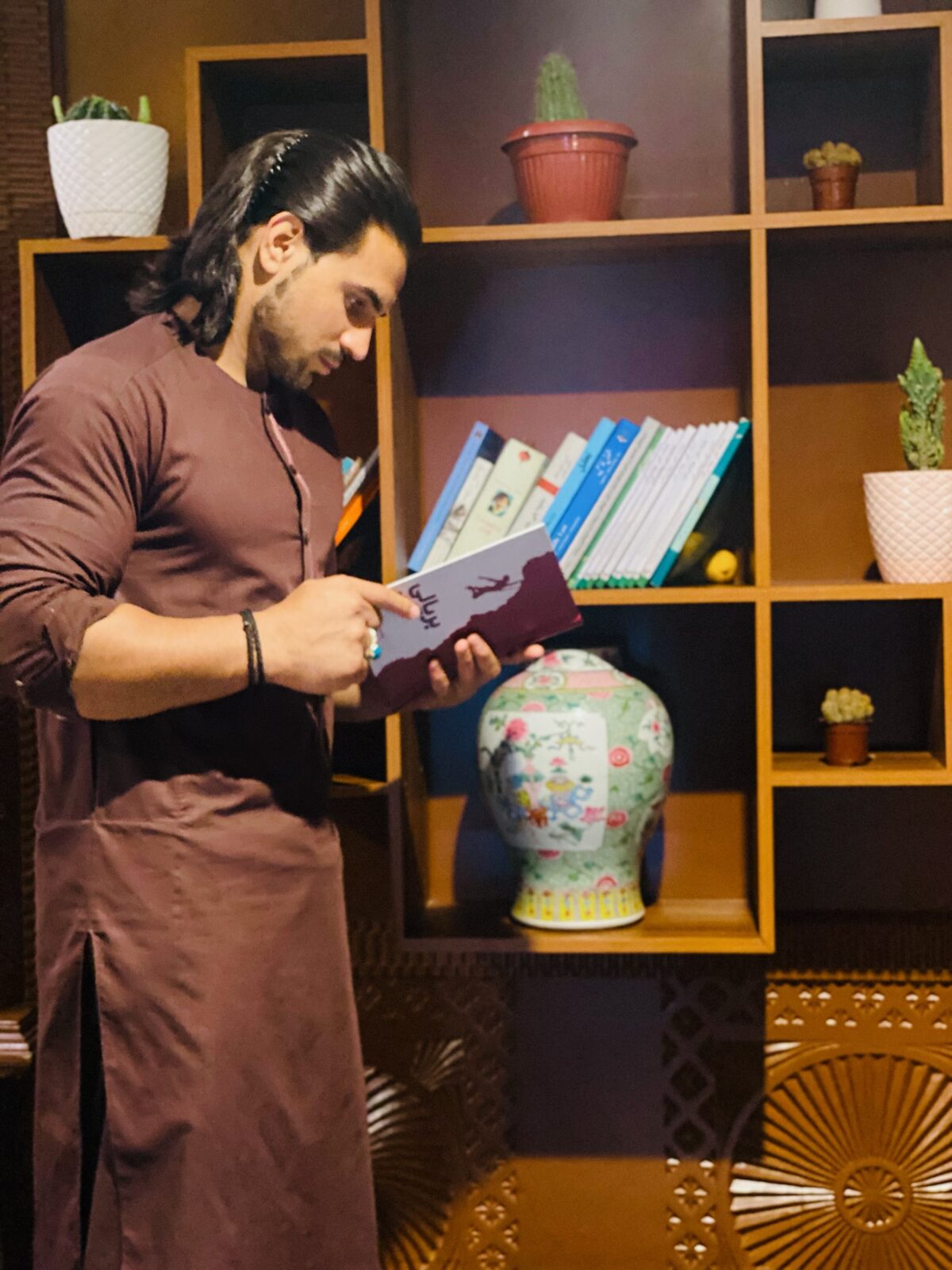 Khalid Signature 28 custom Afghan men's outfit