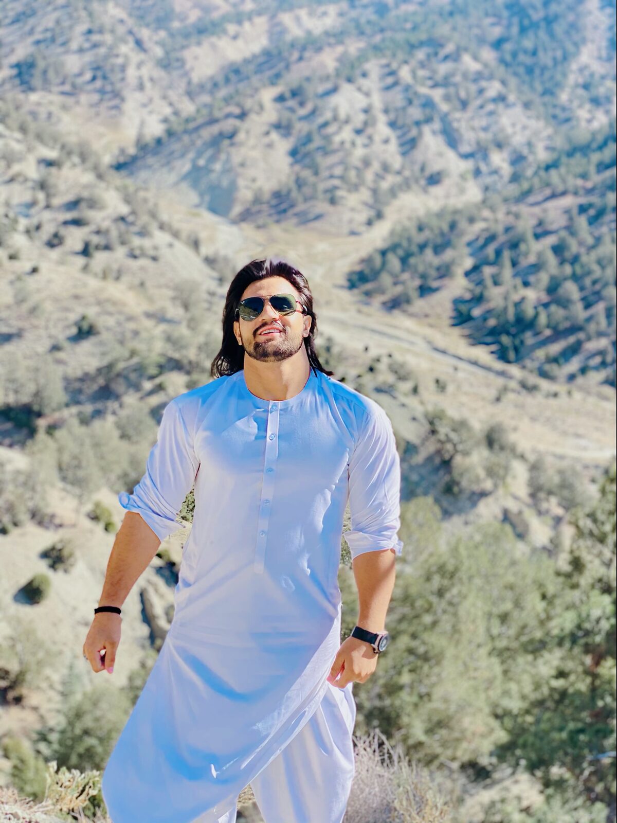 Khalid Signature 32 custom Afghan men's outfit