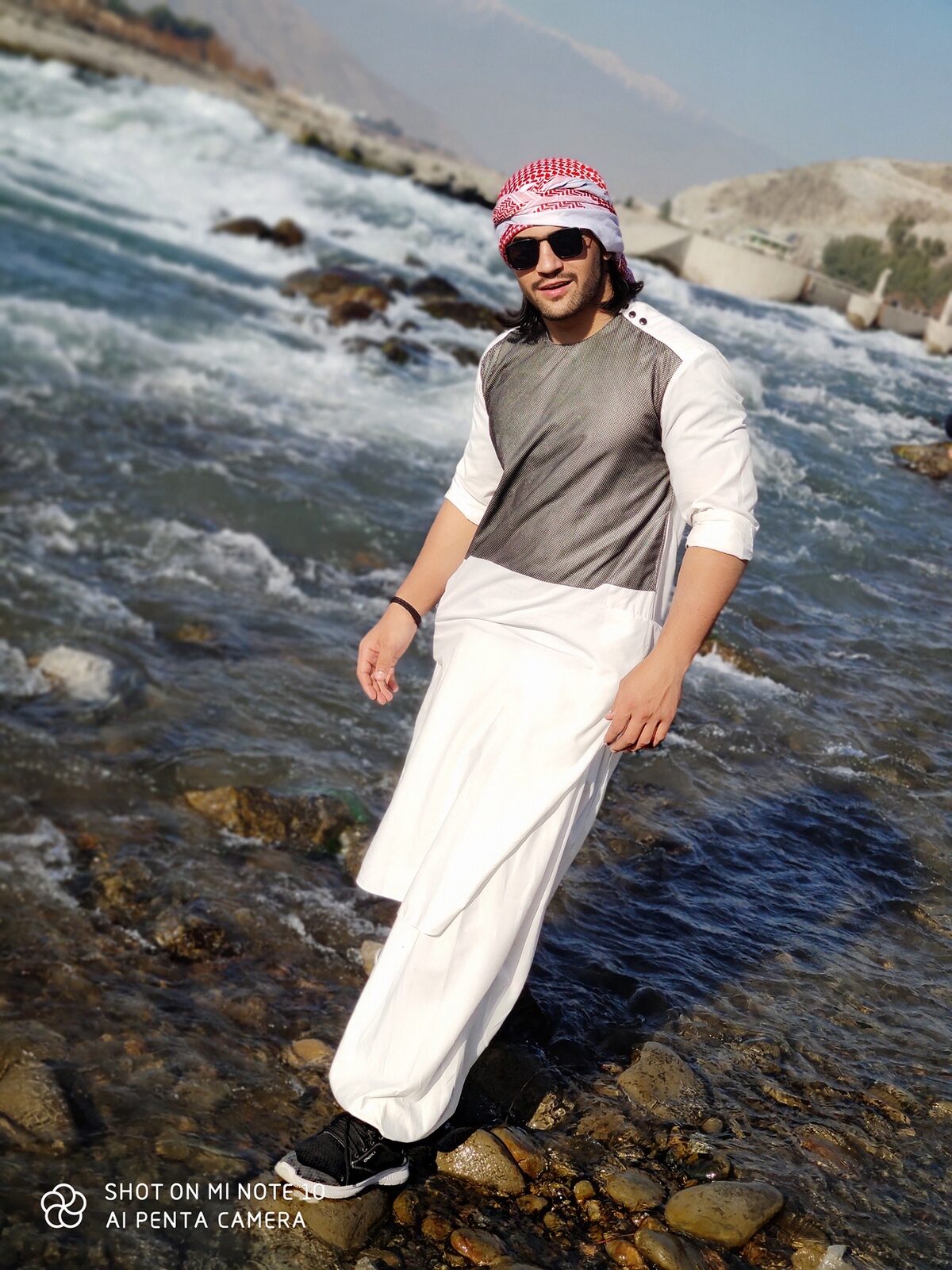 Khalid Signature 18 custom Afghan men's outfit