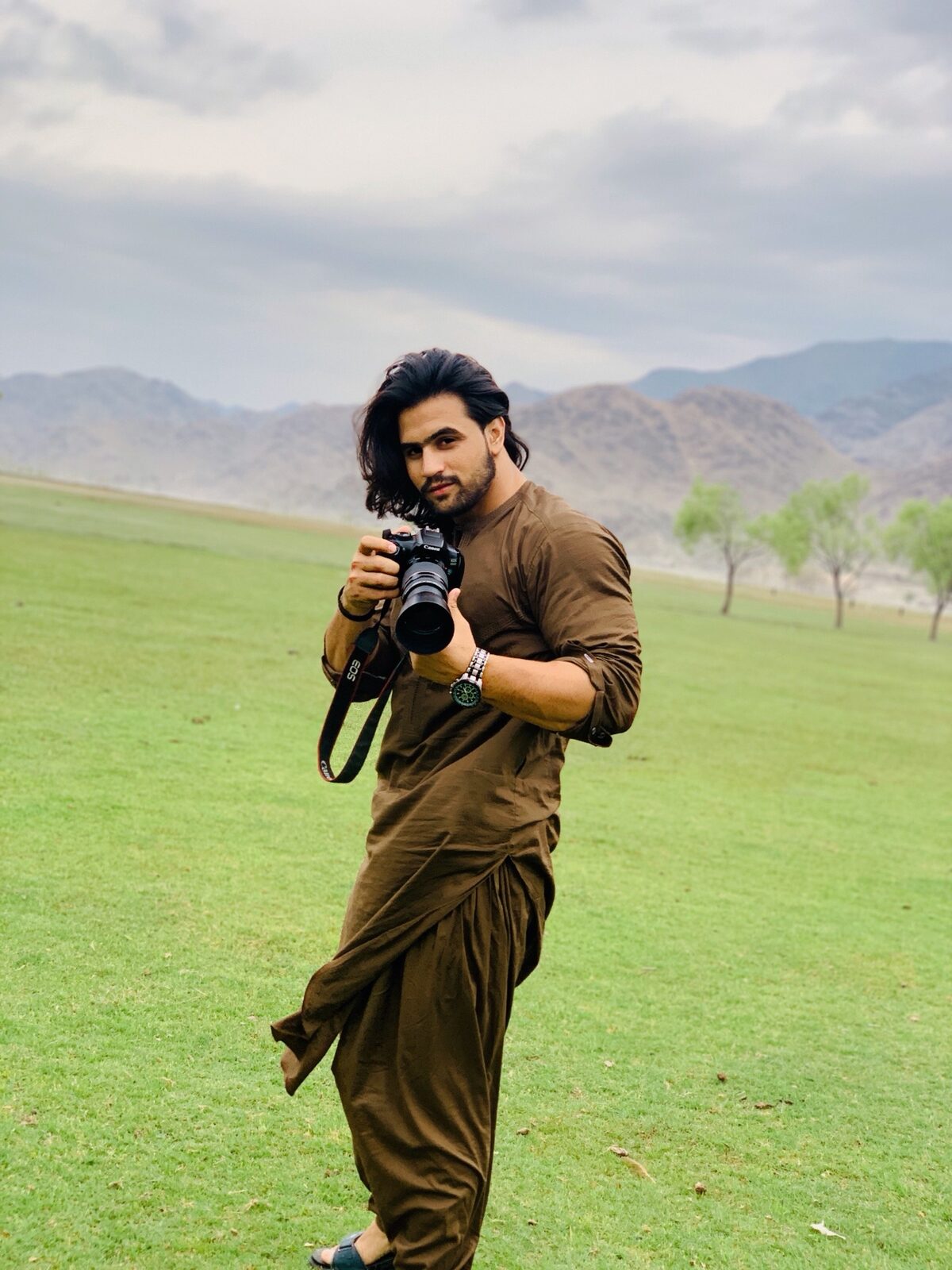 Khalid Signature 12 custom Afghan men's outfit