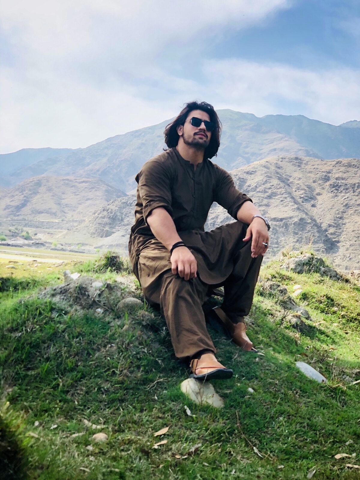 Khalid Signature 11 custom Afghan men's outfit