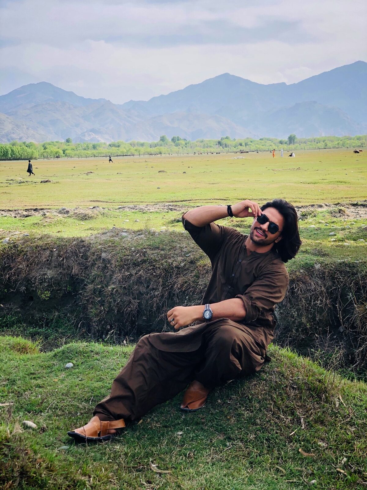 Khalid Signature 10 custom Afghan men's outfit