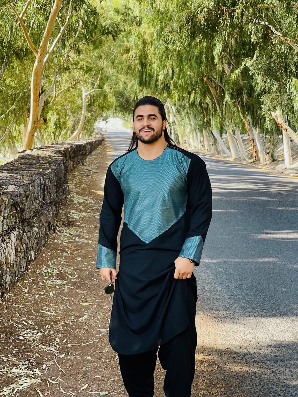 Khalid Signature 41 custom Afghan men's outfit