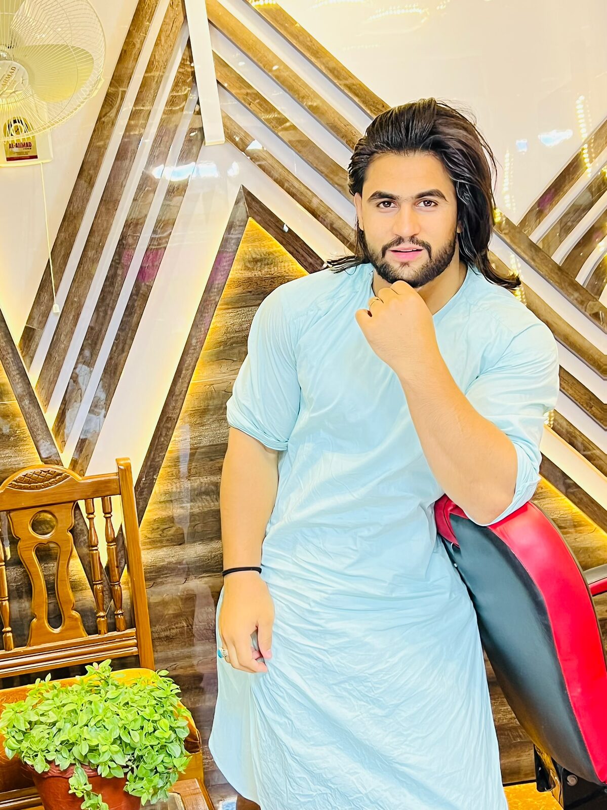 Khalid Signature 44 custom Afghan men's outfit
