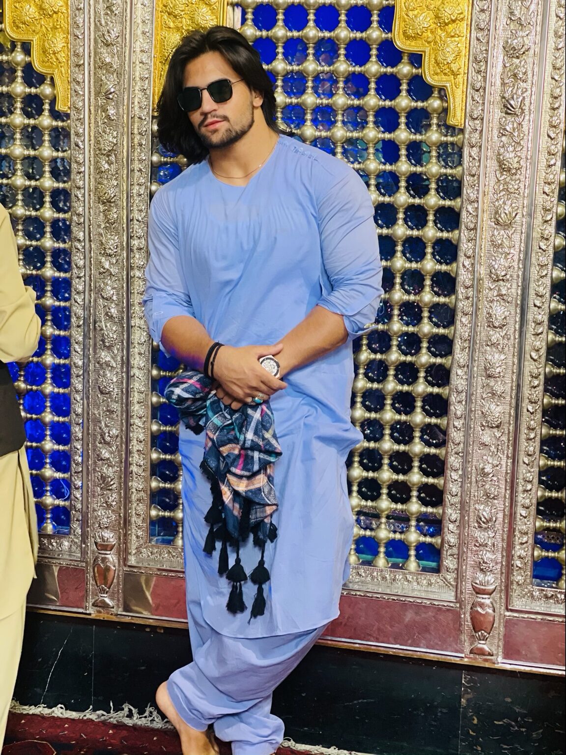 Khalid Signature 45 custom Afghan men's outfit