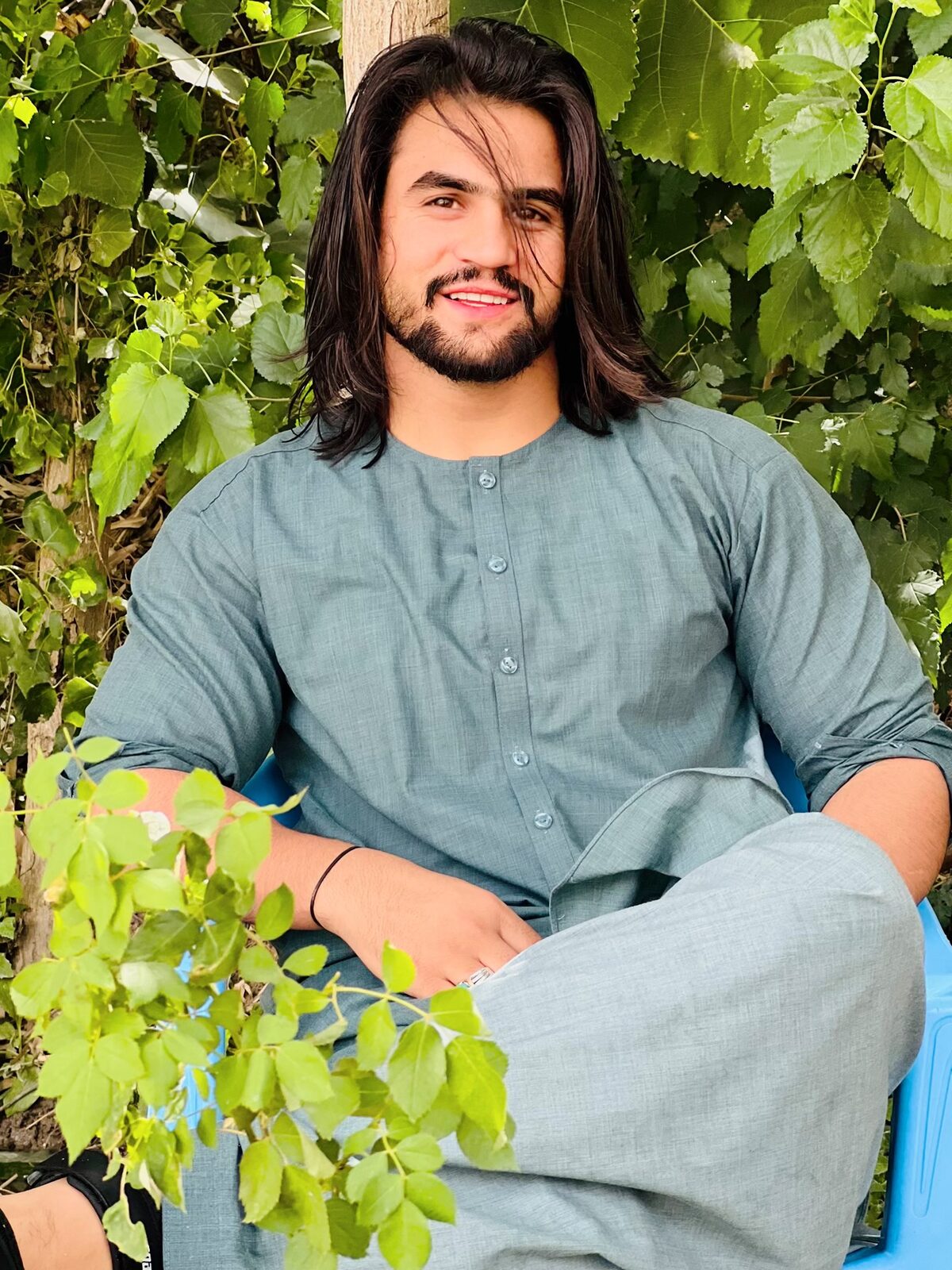 Khalid Signature 52 custom Afghan men's outfit