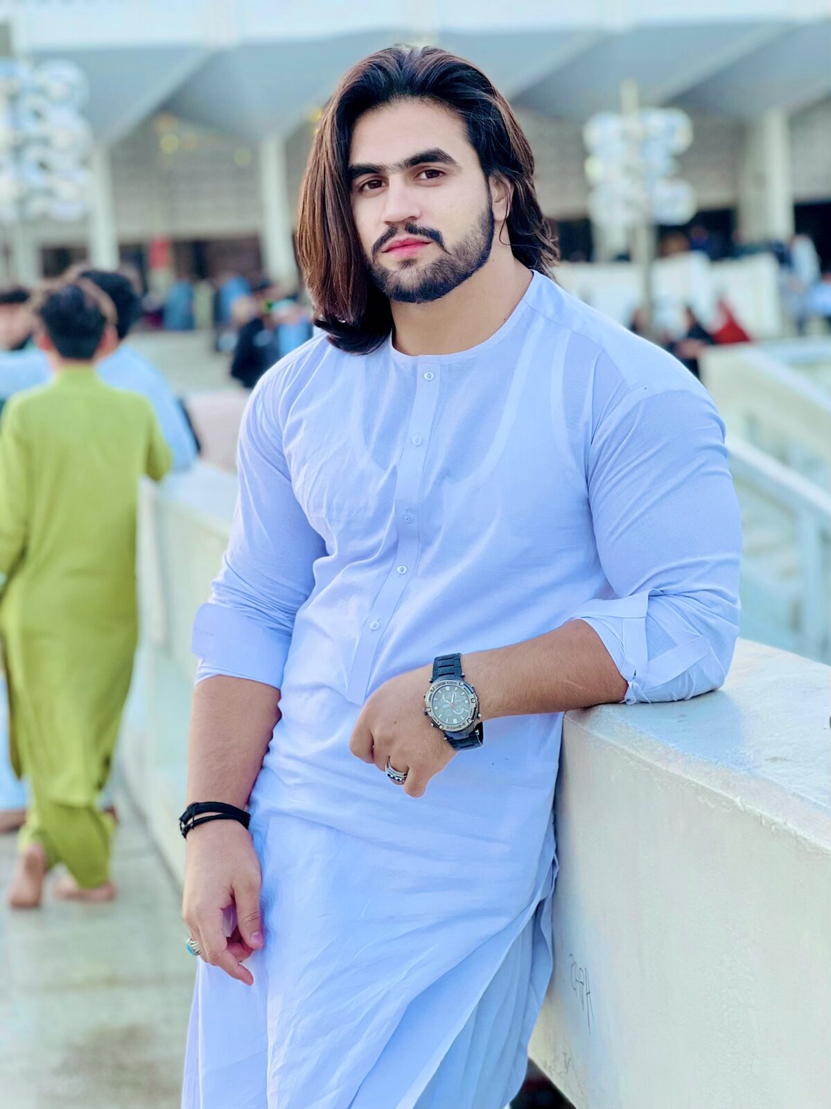 Khalid Signature 59 custom Afghan men's outfit
