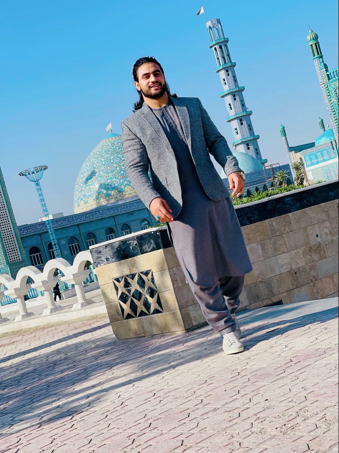 Khalid Signature 60 custom Afghan men's outfit