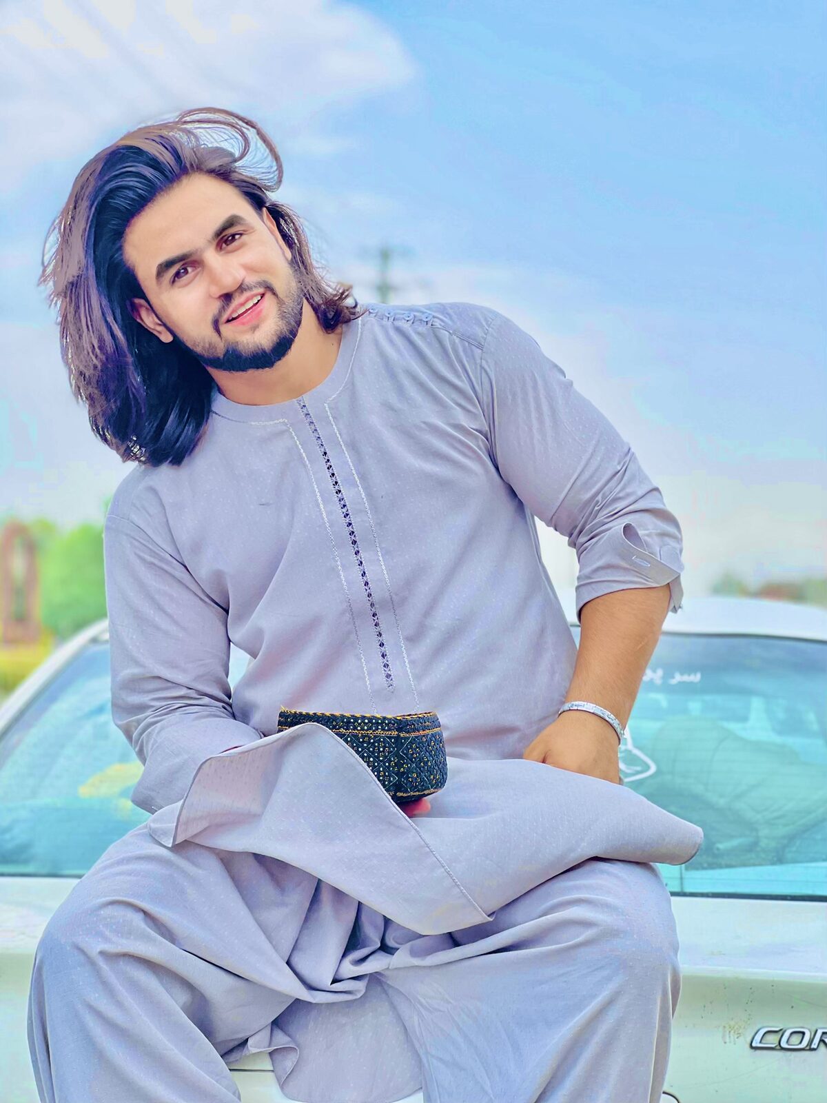 Khalid Signature 62 custom Afghan men's outfit