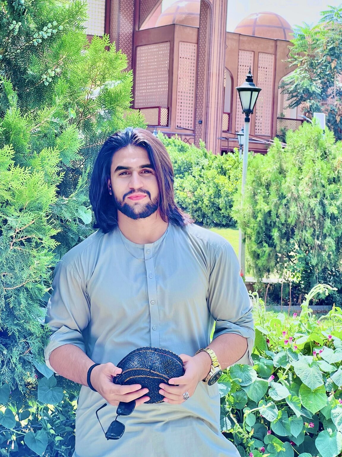 Khalid Signature 63 custom Afghan men's outfit